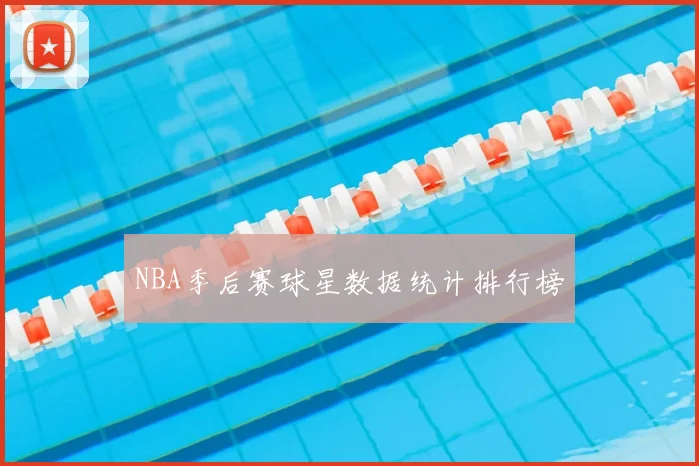 NBA季后赛球星数据统计排行榜