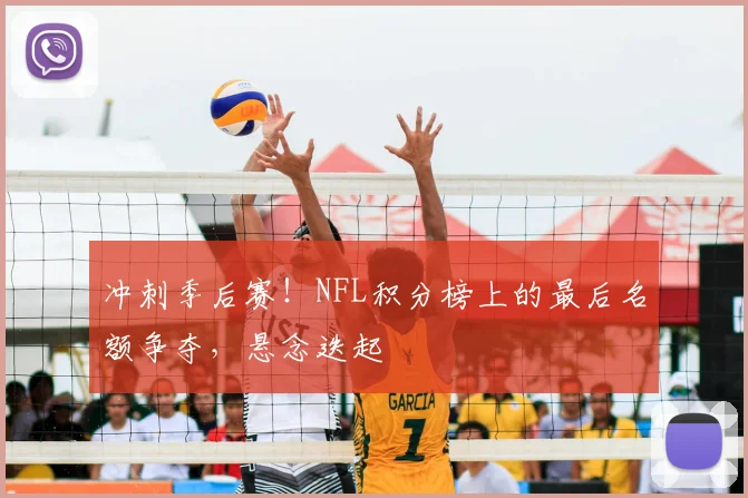 冲刺季后赛！NFL积分榜上的最后名额争夺，悬念迭起